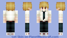 Denji | Chainsaw Man Minecraft Skin