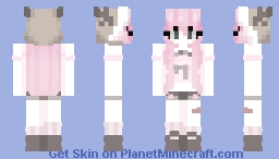˜”*°•.˜”*°• deer hat girl •°*”˜.•°*”˜ Minecraft Skin