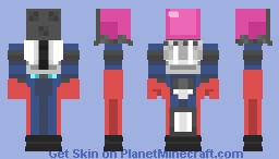 High On Life Bounty Hunter Minecraft Skin