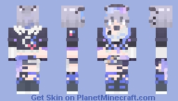 Silver Wolf - Honkai Star Rail Minecraft Skin
