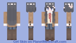 Sakurajima Mai - Bunny Girl Senpai Minecraft Skin
