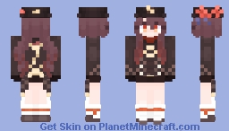 Hu Tao - Genshin Impact Minecraft Skin