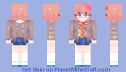 Sayori - Doki Doki Literature Club! Minecraft Skin