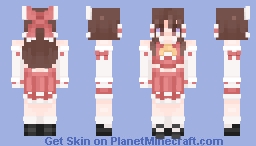 Reimu Hakurei - Touhou Minecraft Skin