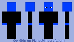 Blue man Minecraft Skin