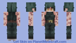 Maki Zenin - Jujutsu Kaisen Minecraft Skin
