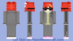 Kasane Teto (Feel Empty) Minecraft Skin