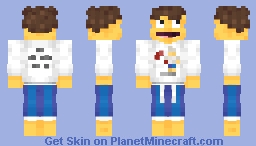 Shedletsky [ROBLOX] Minecraft Skin