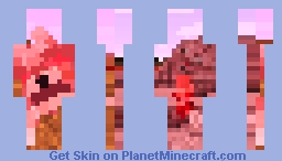 Reaaally angry wolf Minecraft Skin