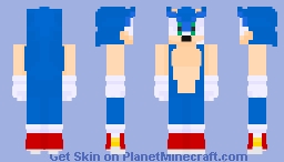 Sonic-Archie Comics Minecraft Skin