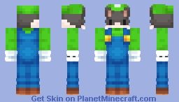 Jellie (Luigi) Minecraft Skin