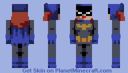 Batgirl | Batman: The Animated Series Minecraft Skin