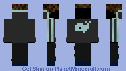 Whale Hoodie (Dark) Whale7792 skin Minecraft Skin