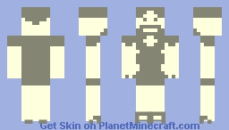 A skin made of 2 colors Minecraft Skin