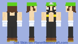 Mashed-Luigi-Ready Player Two Minecraft Skin