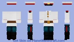 Soviet police uniform of the 30s, summer Minecraft Skin