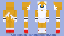 Tails Miles Prower Minecraft Skin