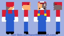 Speedrun Calico Minecraft Skin