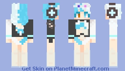 Luna Snow Cool Summer - Marvel Rivals Minecraft Skin