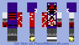 christmas kolossos (sonic.exe the disaster) Minecraft Skin