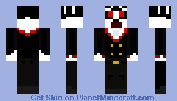 zombie/vampire butler Minecraft Skin