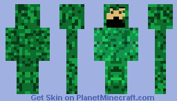 Ghillie Minecraft Skin