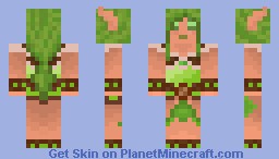 Dryad Soraka [League of Legends] Minecraft Skin