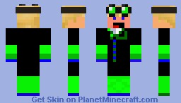 crazy guy Minecraft Skin