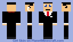 Secret Agent Minecraft Skin