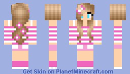 Summer Girl Minecraft Skin