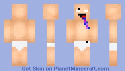 Herobrine Baby Herp Minecraft Skin