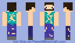 Crazy person [orang gila] Minecraft Skin