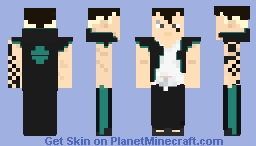 Kawaki New TBV Minecraft Skin