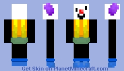 Choccy The Clown [OC] Minecraft Skin