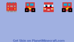 lightning mcqueen Cars pixar Minecraft Skin