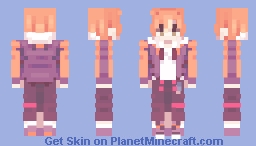 .Shinonome Akito. [Unit Outfit 2] Minecraft Skin