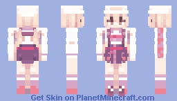 .Azusawa Kohane. [Unit Outfit 2] Minecraft Skin
