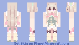.Kusanagi Nene. [Unit Outfit] Minecraft Skin