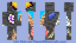 Rock Man Minecraft Skin