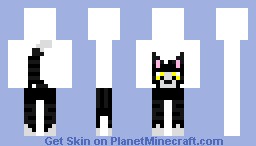 Black Cat Minecraft Skin