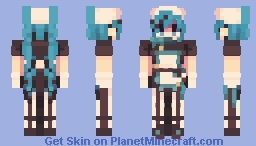 Vocaloid: .Hatsune Miku. [Bitter Patissier] Minecraft Skin