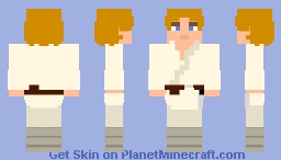 Luke Skywalker Minecraft Skin