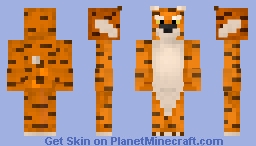 Tiger updated Minecraft Skin