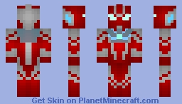 ultraman omega Minecraft Skin