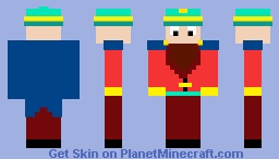 Grand Wizard King ( South Park ) Minecraft Skin
