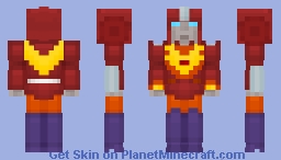 Transformers g1 Rodimus Prime Minecraft Skin
