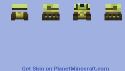 Little Yellow Tank Minecraft Skin