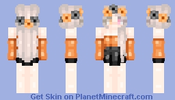 Halloween Day 31 - Fleur Minecraft Skin