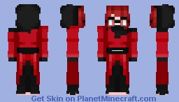 Crimson Mage Minecraft Skin