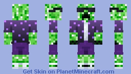 TheSlushyDealer [Vanilla Friendly] - Purple Team Wisteria Island 2 Minecraft Skin